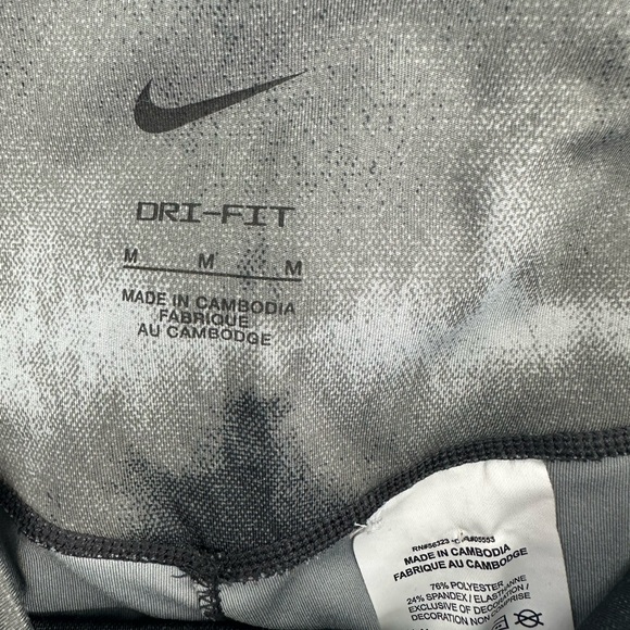 NIKE WOMEN'S DRI-FIT ONE LUXE MID-RISE PRINTED TRAINING LEGGINGS Sz M - Picture 16 of 16